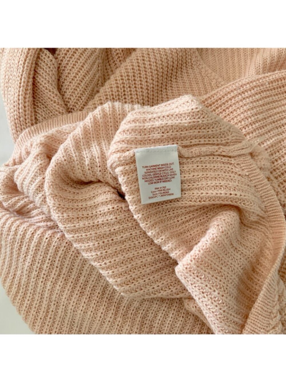 Women Cardigan Faded Glory Pink Size M (8-10) Long Sleeve [WD-27] - Picture 9 of 10